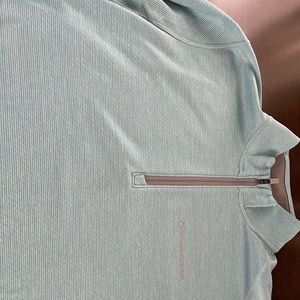 Sankaty vineyard vine quarter zip long sleeve polo